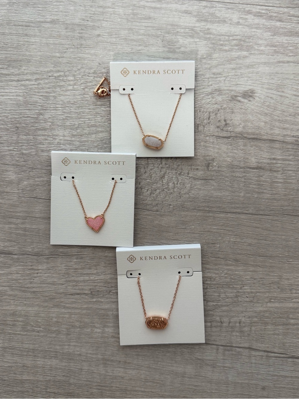 Kendra Scott Rose Gold Necklaces